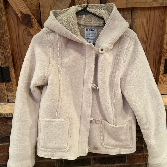 Old Navy Jackets & Blazers - Women’s fleece/Sherpa Old Navy hooded Coat
